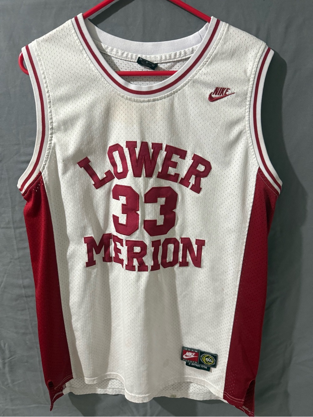 Kobe Bryant “Lower Merion” #33 Basketball Jersey